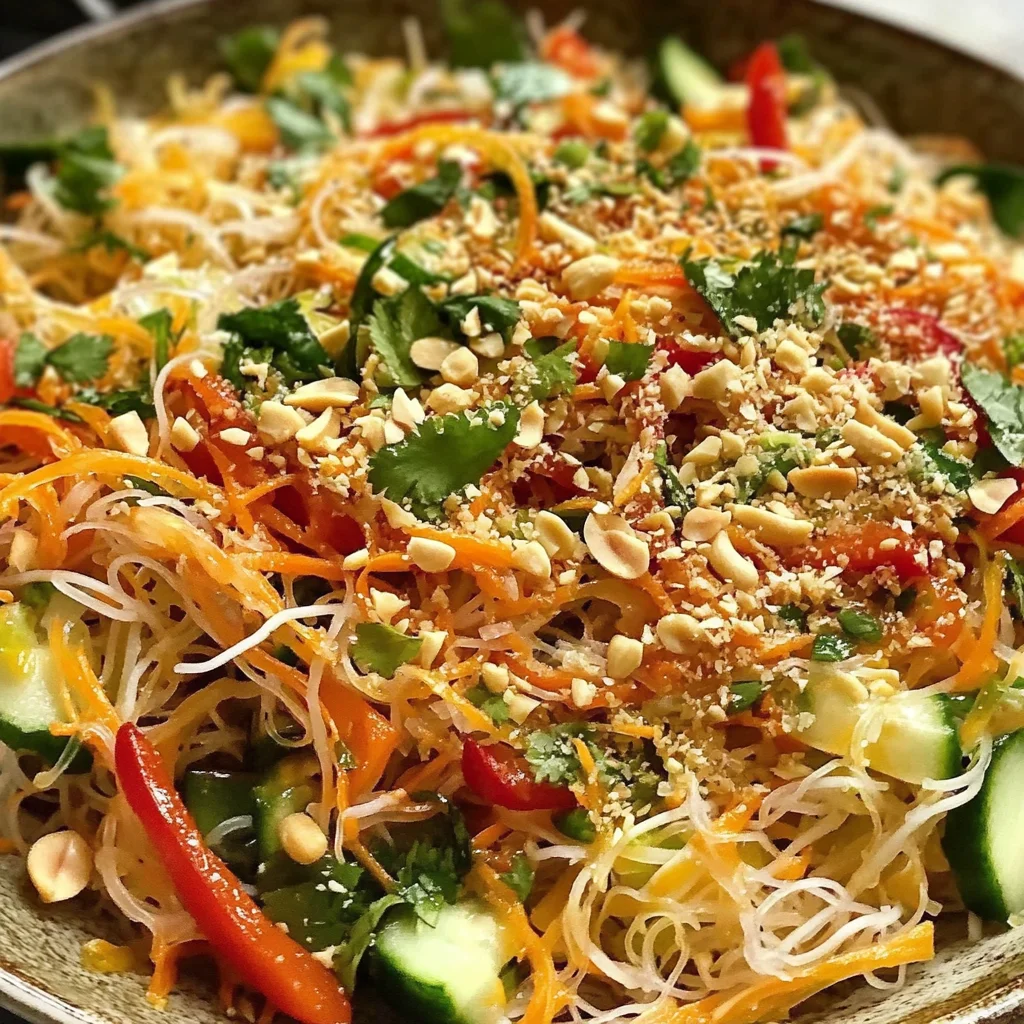 Spring Roll Salad with Spicy Ginger Dressing: An Incredible Ultimate Recipe