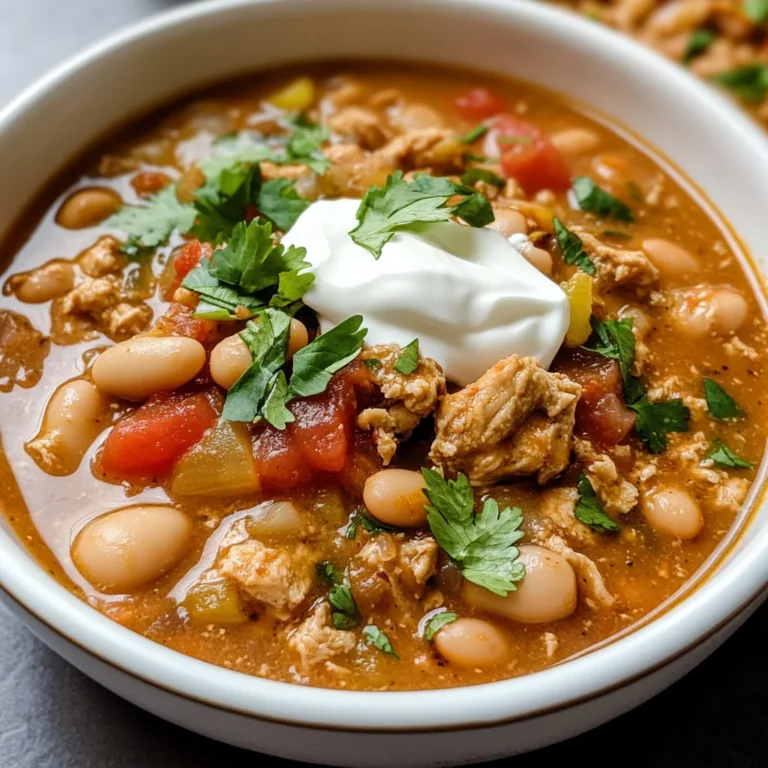 Turkey White Bean Chili