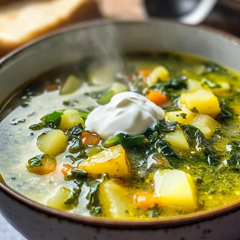 Ukrainian Green Borscht
