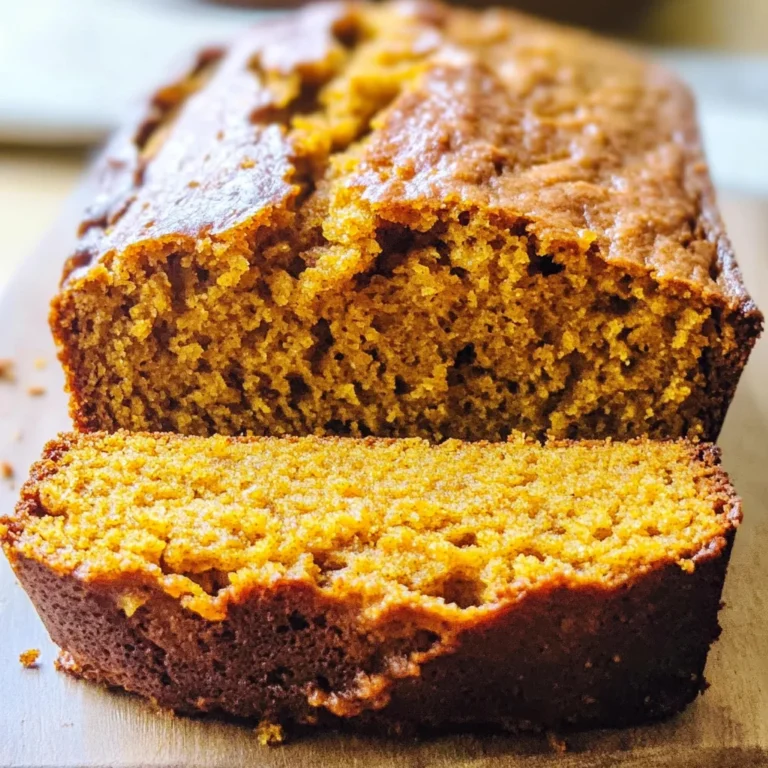 Vanilla Pudding Pumpkin Bread