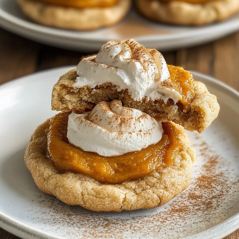 Vegan Pumpkin Pie Cookies