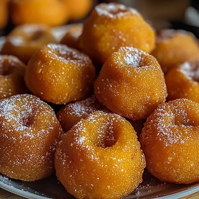 Baked Pumpkin Fritter Bites