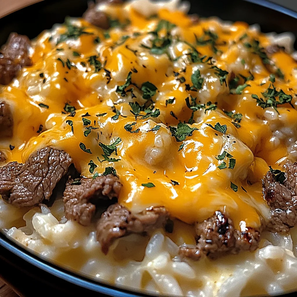 Beefy Garlic Butter Bowl