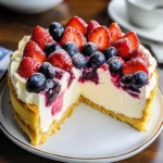 Berry Cheesecake Cake
