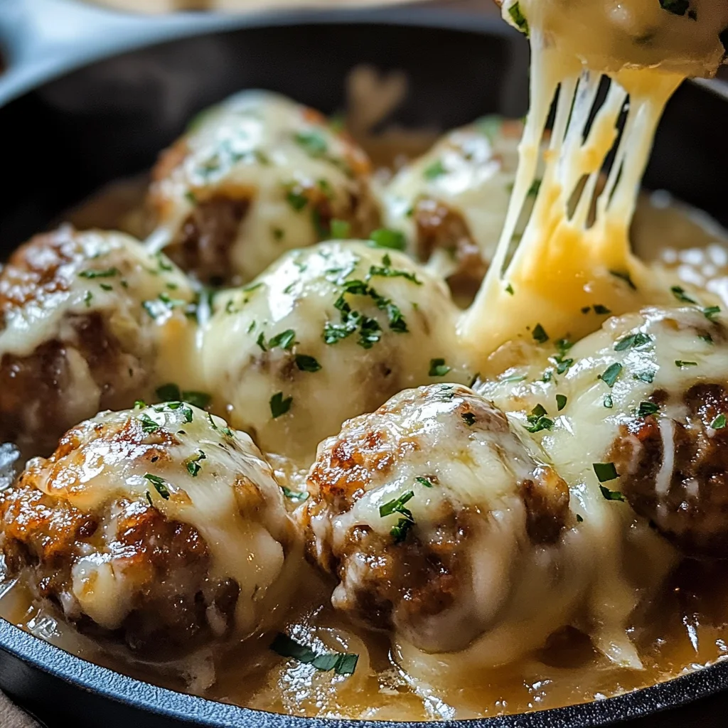 Cheesy French Onion Meatballs: The Ultimate Comfort Food Recipe