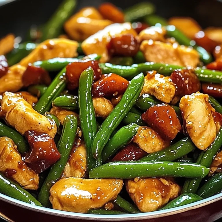 Chicken and Green Bean Stir-Fry: Quick and Delicious Dinner!