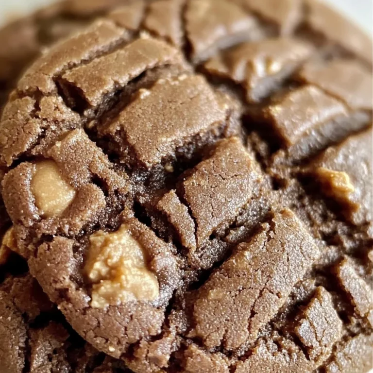 Chocolate Peanut Butter Cookies