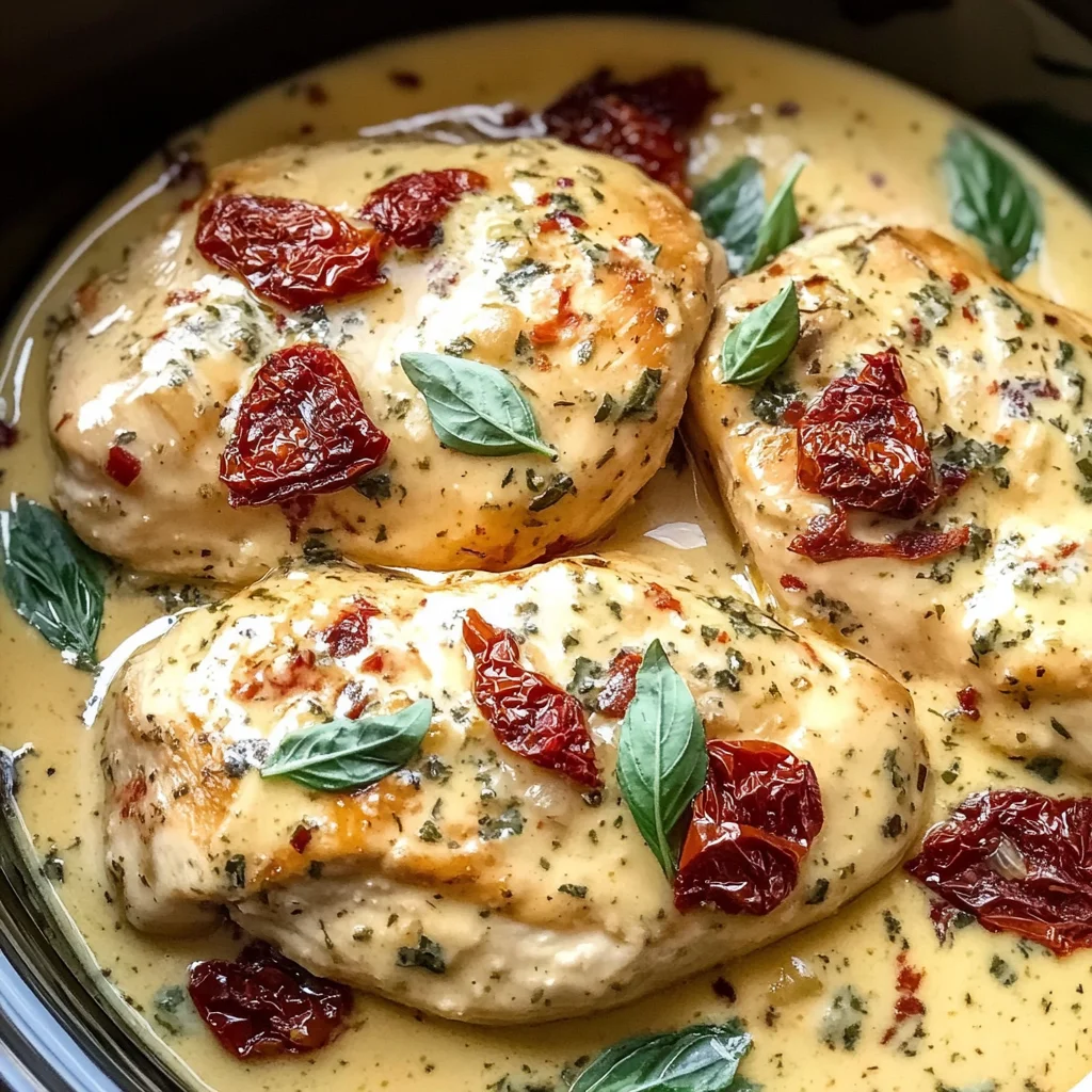Dump & Go Crockpot Marry Me Chicken