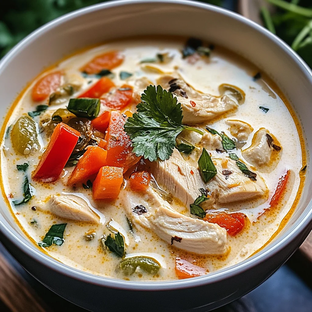 Easy Thai Chicken Soup