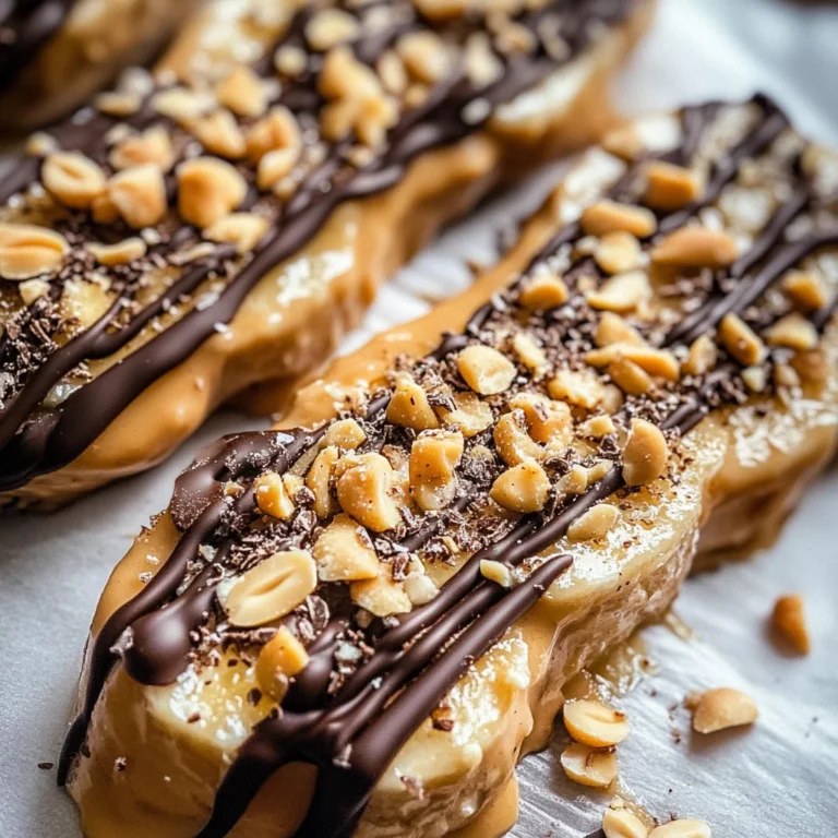 Frozen Banana Snickers