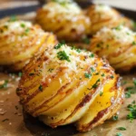 Garlic Parmesan Duchess Potatoes
