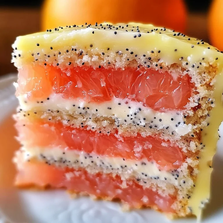 Grapefruit Poppy Seed Cake: An Incredible Ultimate Citrus Delight