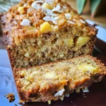 Hawaiian Banana Bread with Pineapple, Coconut & Macadamia Nuts
