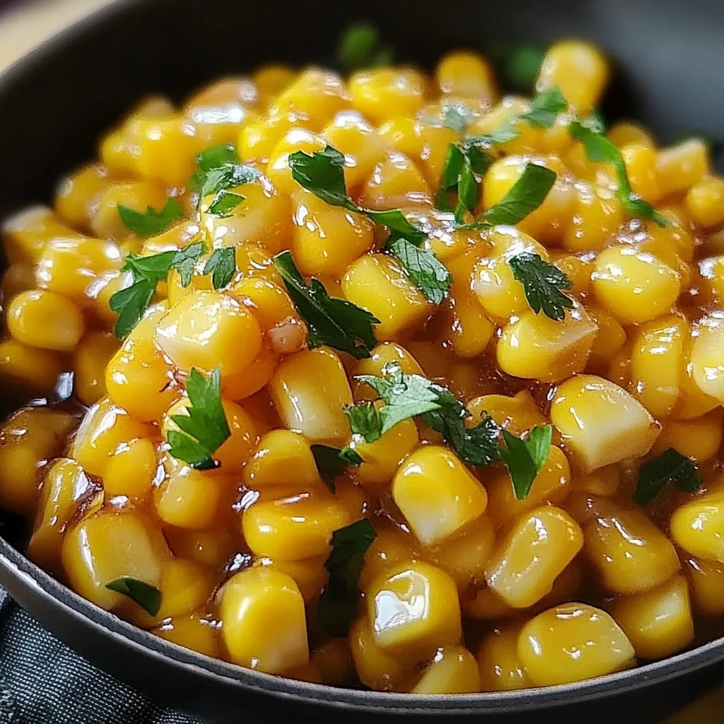 Honey Butter Skillet Corn