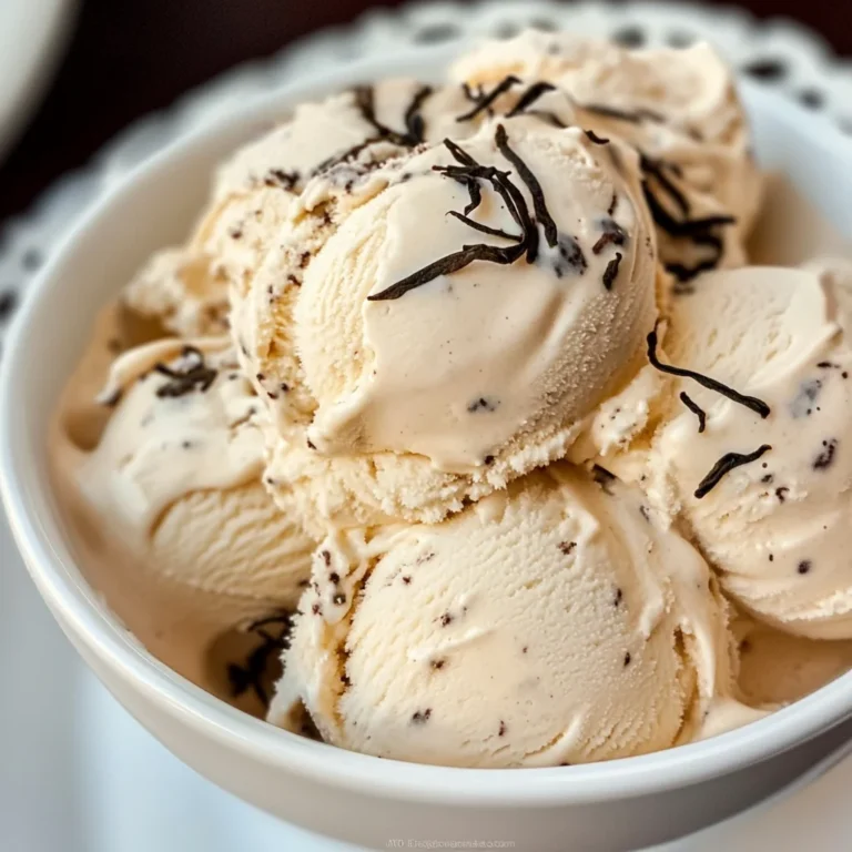 London Fog Ice Cream