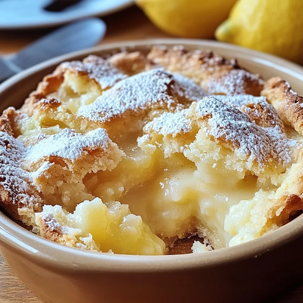 Magic Lemon Cobbler Recipe: A Delightful Dessert Experience