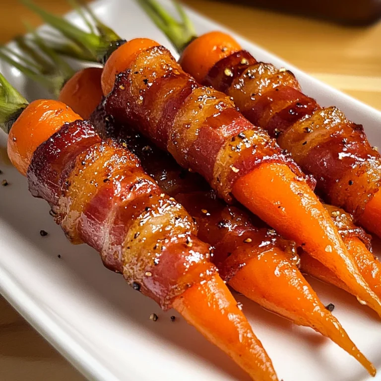 Maple Bacon Carrots