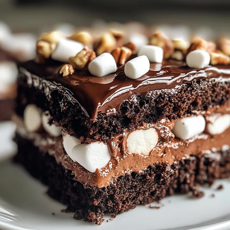 Mississippi Mud Cake