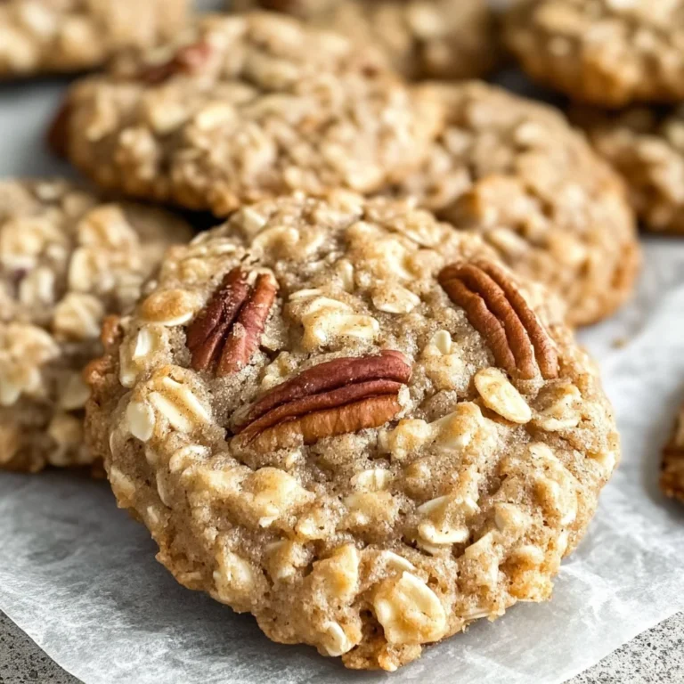 Oatmeal Chai Cookies with Pecans