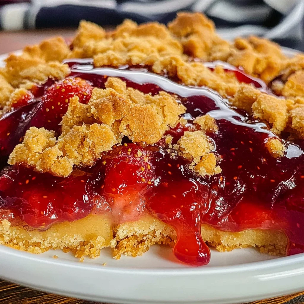 Peanut Butter and Jelly Cobbler