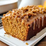Pumpkin Bread with Maple Glaze