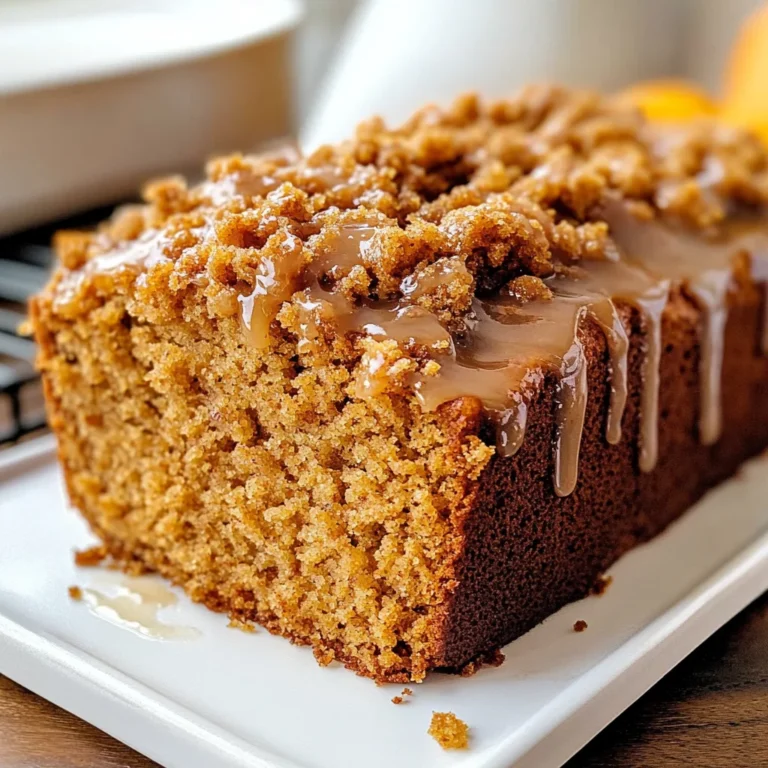 Pumpkin Bread with Maple Glaze