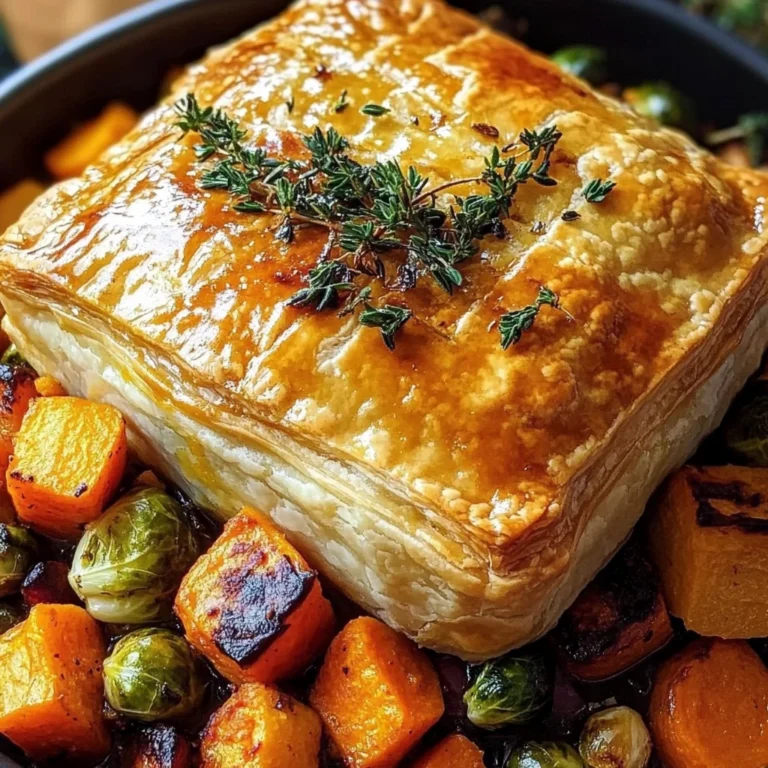 Roasted Autumn Vegetable Pot Pies
