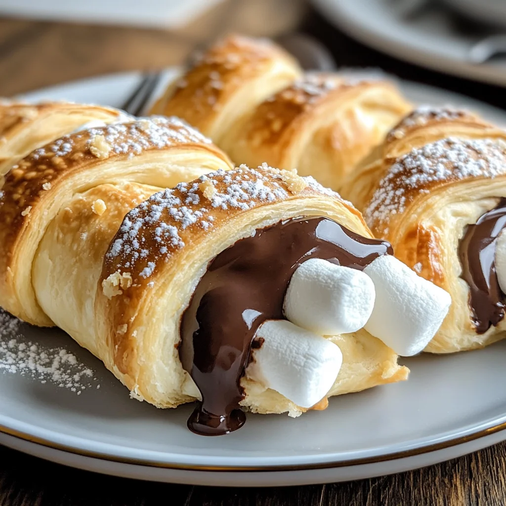 S'mores Crescent Rolls