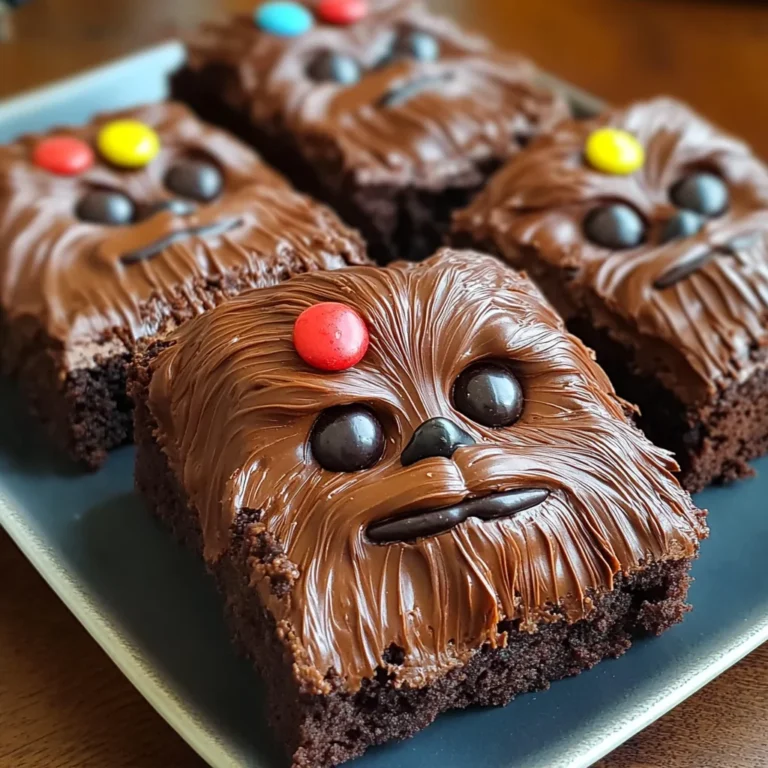 Star Wars Chewbacca Brownies