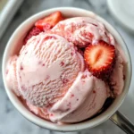 Strawberry Coconut Ice Cream