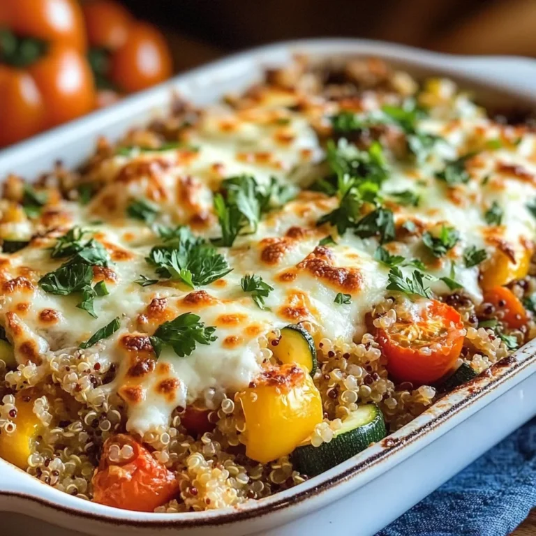 Veggie-Packed Quinoa Casserole