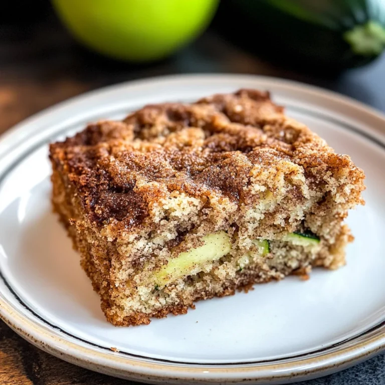 Zucchini Coffee Cake Recipe