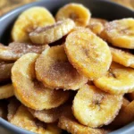 Air Fryer Cinnamon Banana Chips