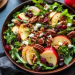 Autumn Harvest Honeycrisp Apple and Feta Salad