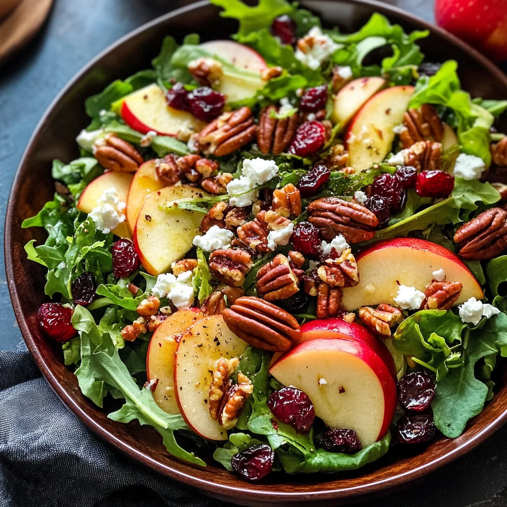 Autumn Harvest Honeycrisp Apple and Feta Salad