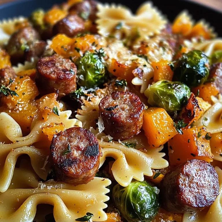 Autumn Sausage Pasta Squash: Amazing 25-Min Fall Favorite