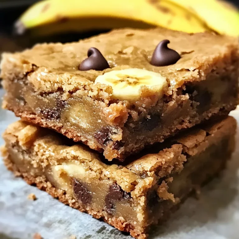 Banana Blondies: 7 Simple Banana Dessert Recipes to Love