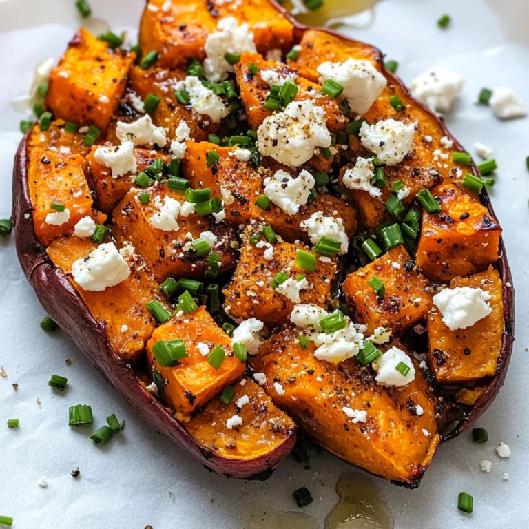 Best Baked Sweet Potato with Feta