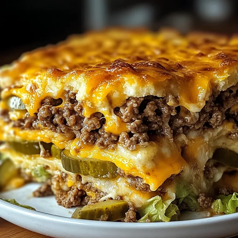 Big Mac Casserole