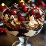 Black Forest Trifle for Christmas