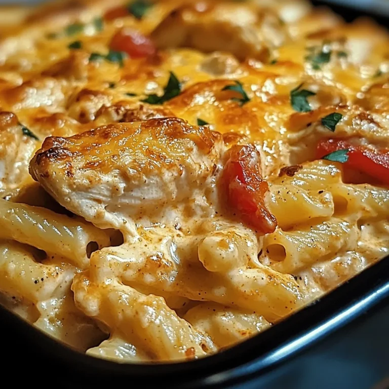 Cajun Cream Cheese Chicken Pasta Bake Recipe