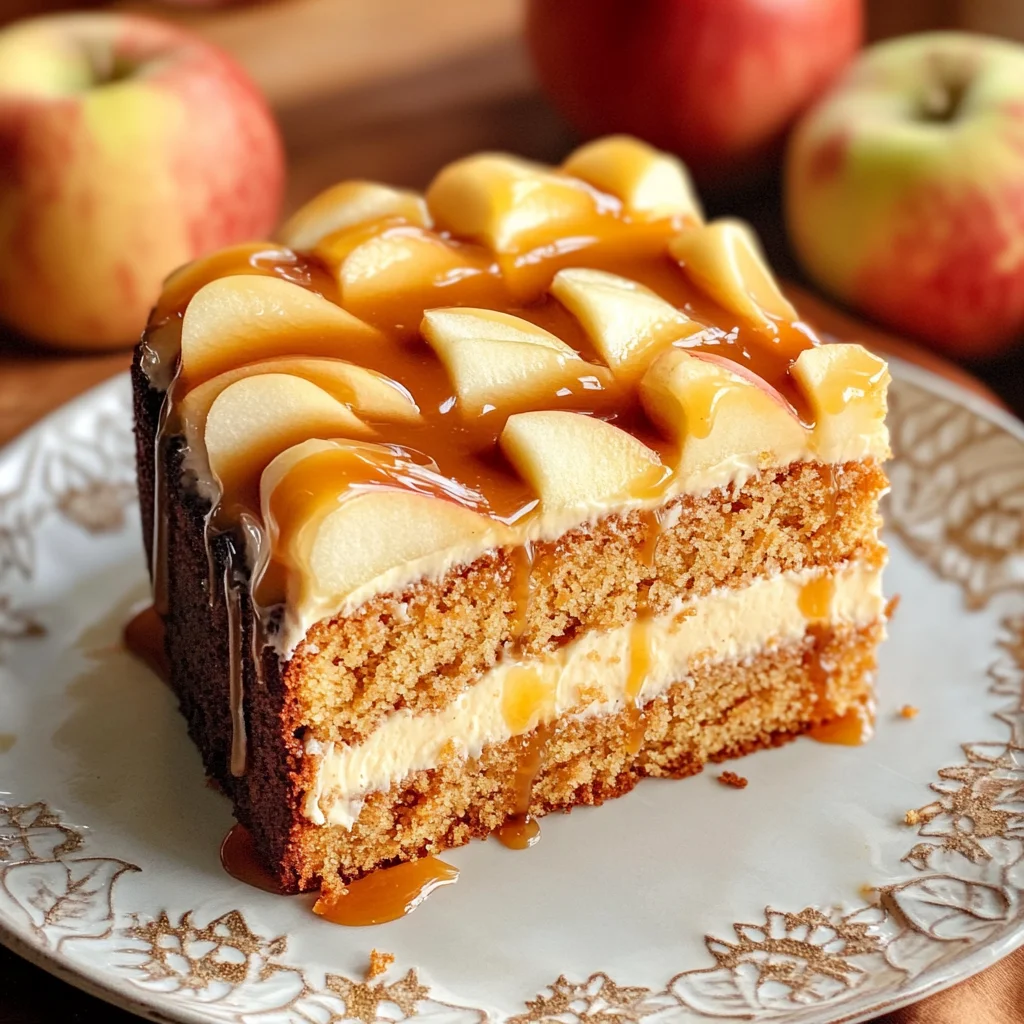 Caramel Apple Cake