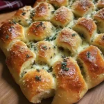Cheesy Christmas Tree Bread
