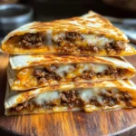 Cheesy Ground Beef Quesadillas Recipe is a must-try!