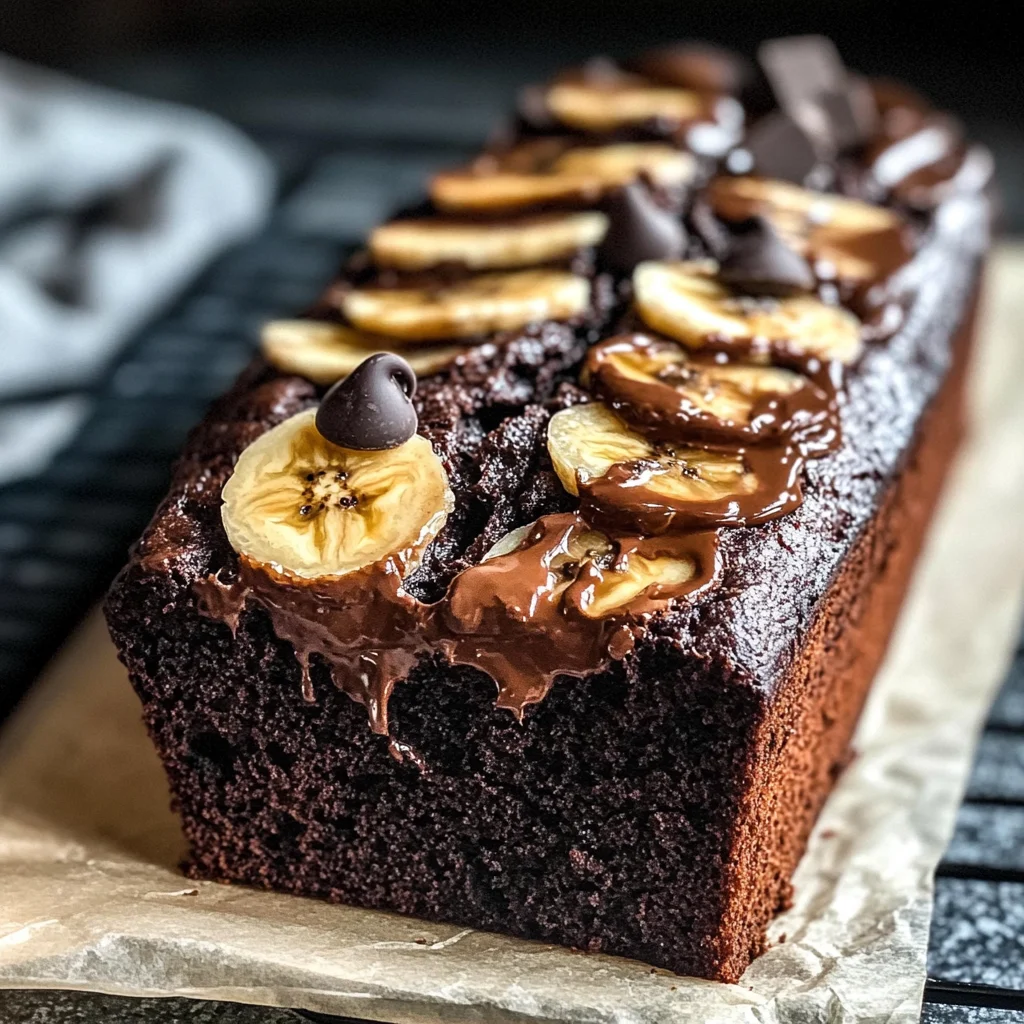 Chocolate Espresso Banana Bread