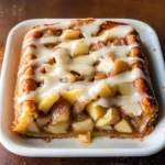 Cinnamon Roll Apple Pie