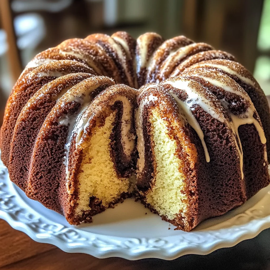 Cinnamon Swirl Bundt Cake