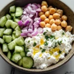 Cottage Cheese and Chickpea Salad: A Refreshing and Protein-Packed Delight