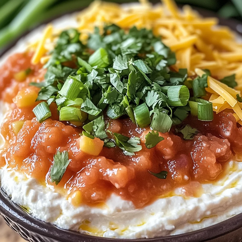 Cream Cheese Salsa Dip