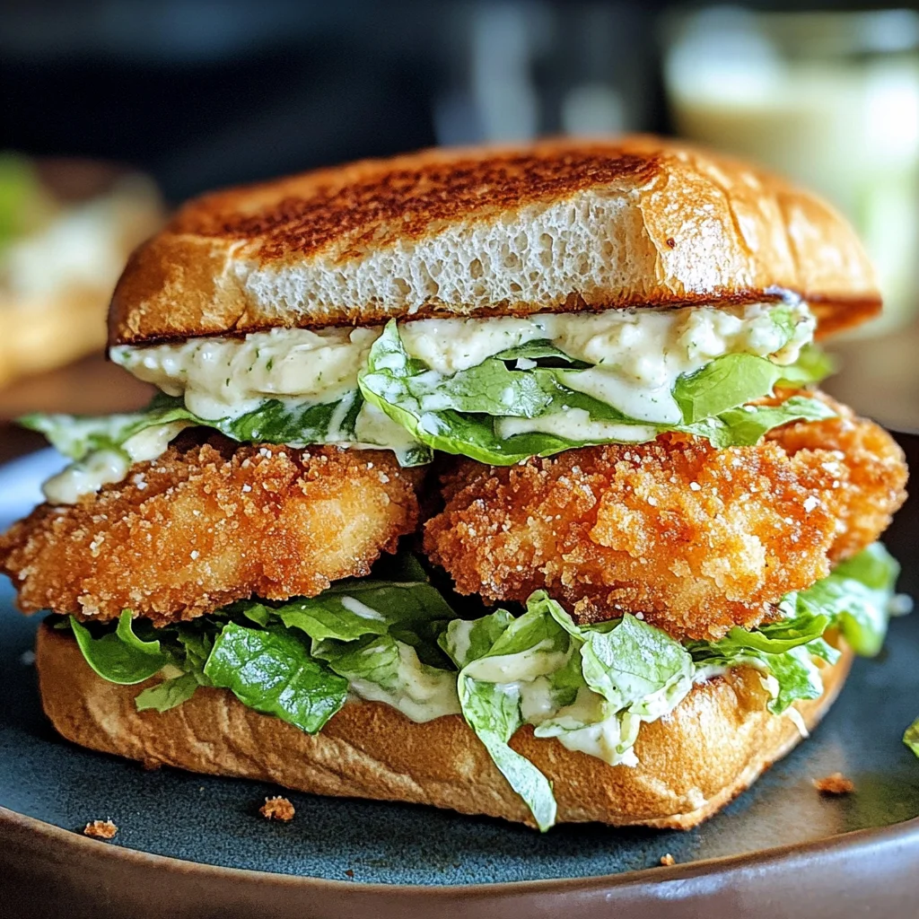 Crispy Chicken Caesar Sandwich: A Delicious Twist on a Classic Favorite
